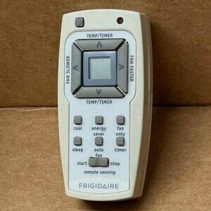 Original Frigidaire Air Conditioner Remote Control w/ Digital Display